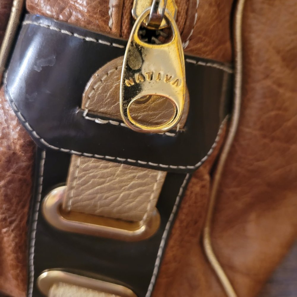 LEATHER HANDBAG - Picture 4 of 4